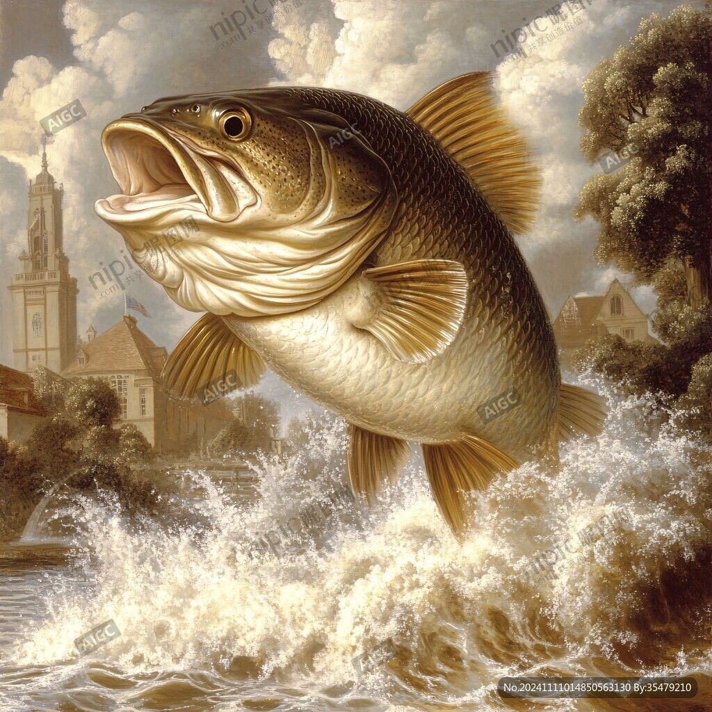 3d畫鯽魚