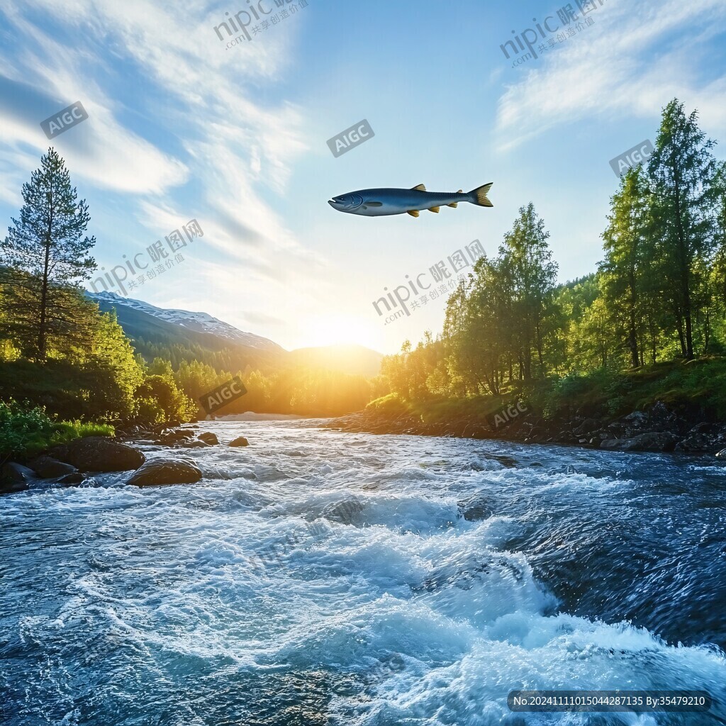 魚躍滿江