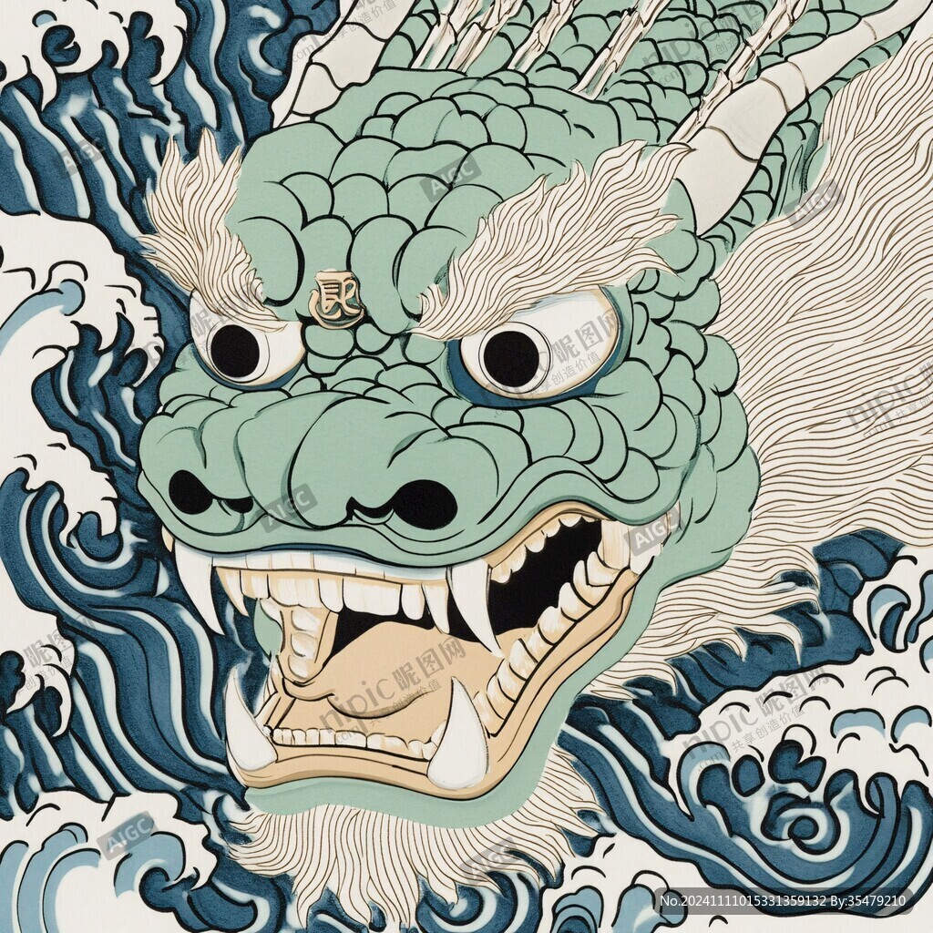 龍包裝插畫