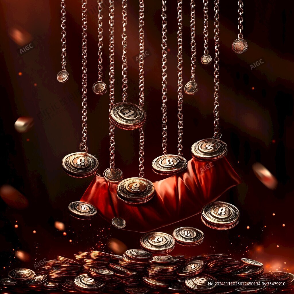 金幣創意海報