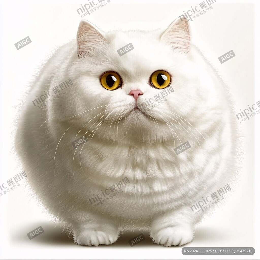 金吉拉貓插畫