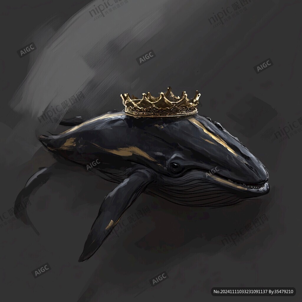 座頭鯨插畫