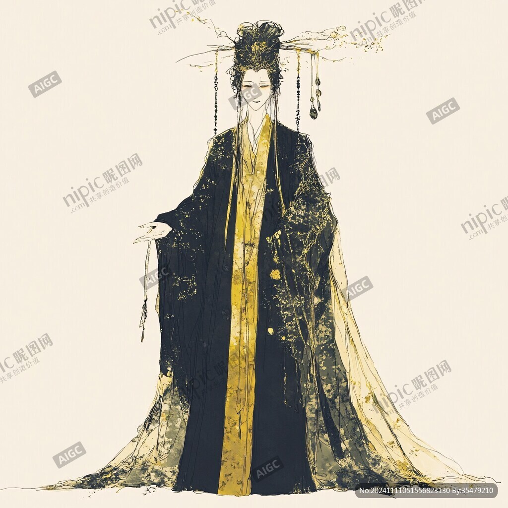 手繪皇后皇上