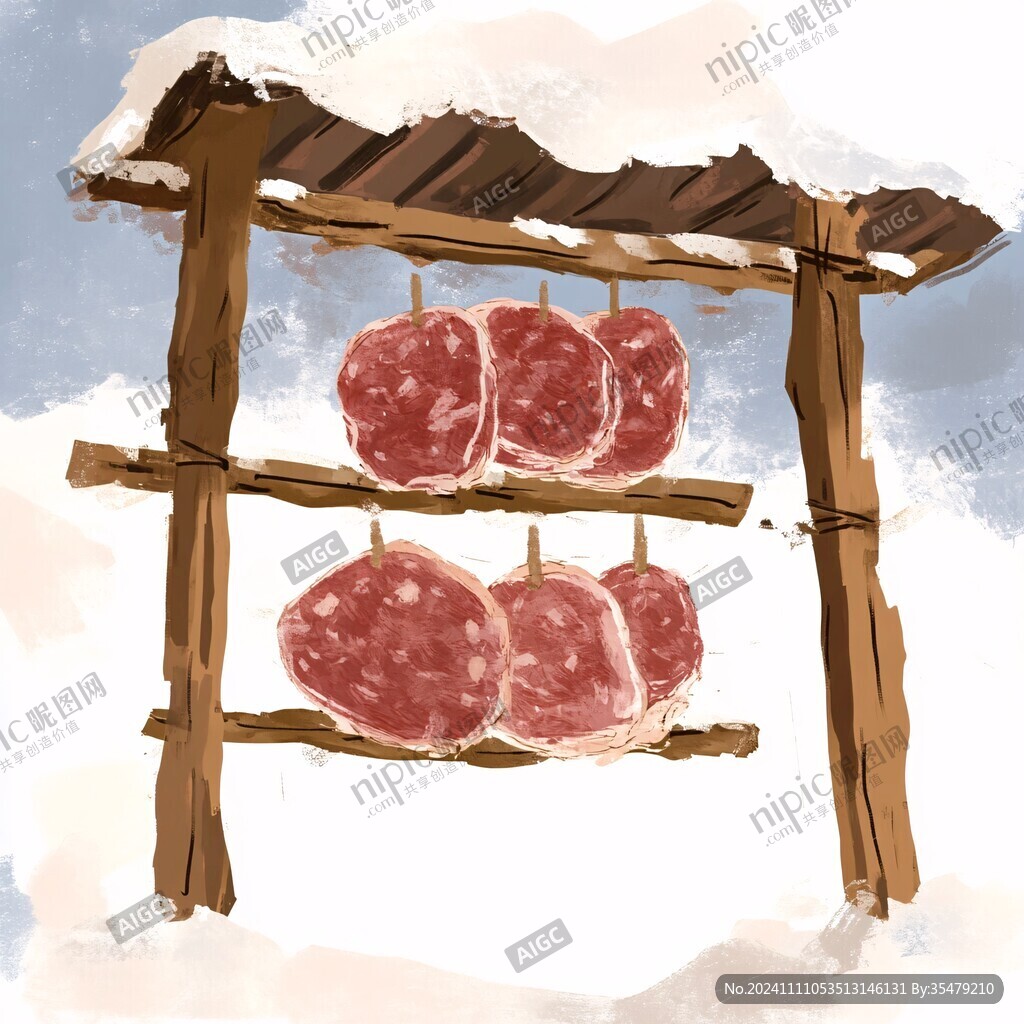 插畫糖葫蘆