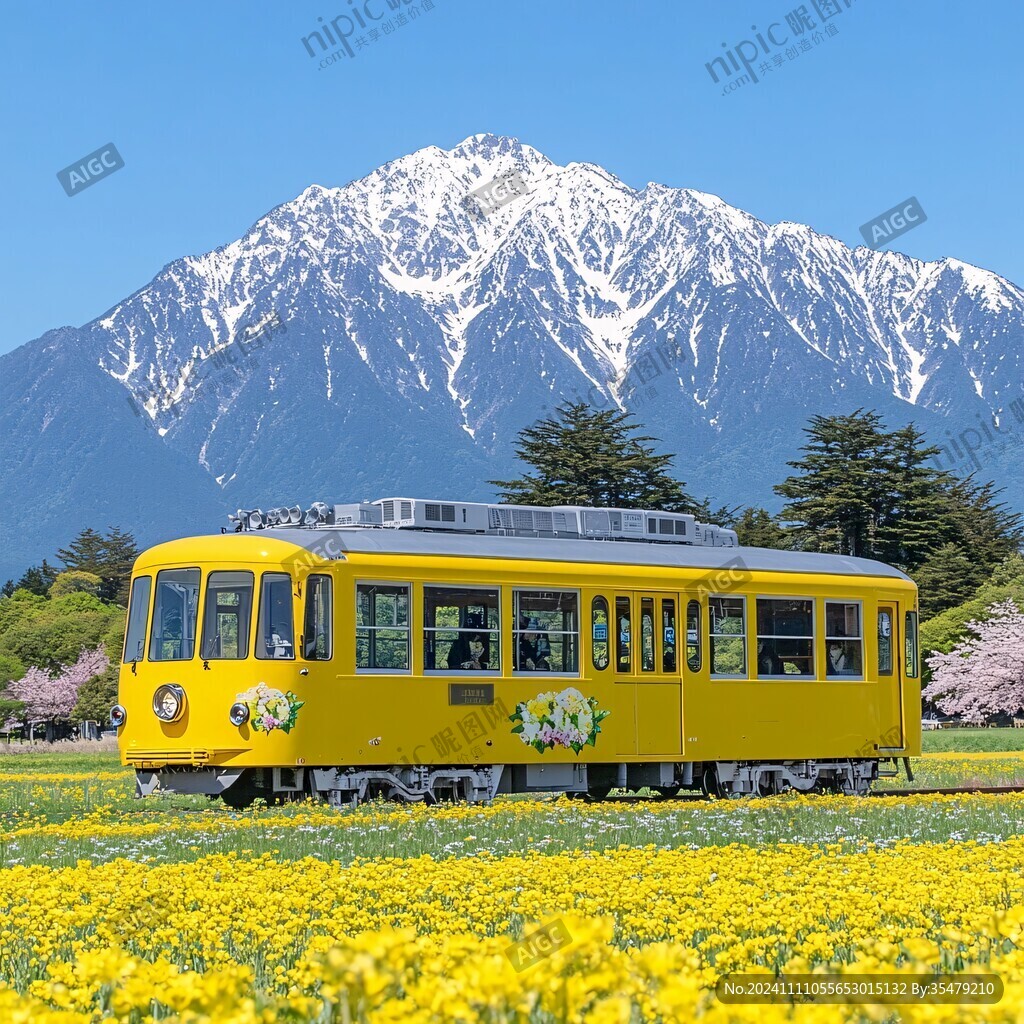 金色山口列車