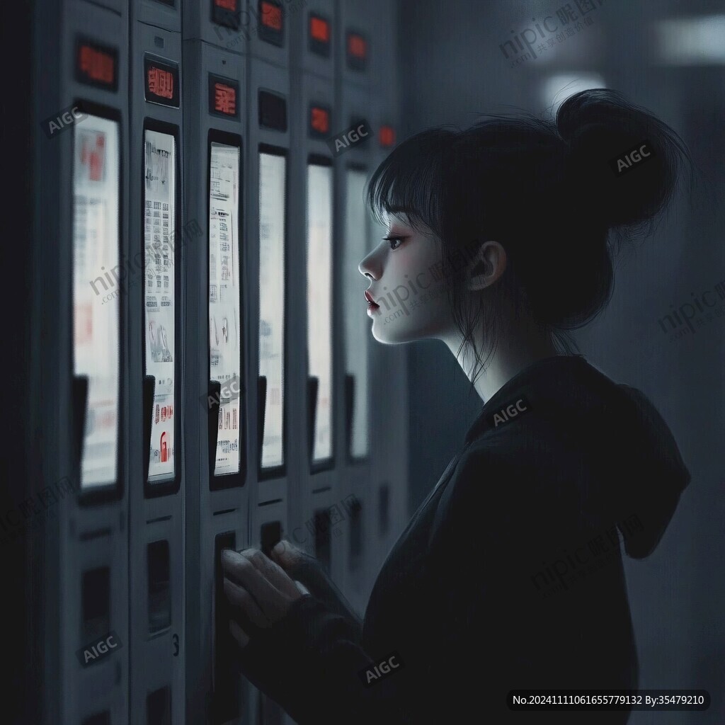 插畫人像