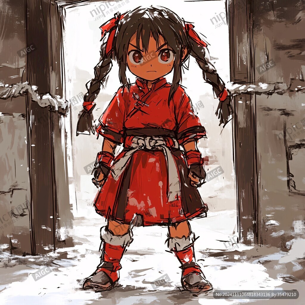 紅孩兒插畫
