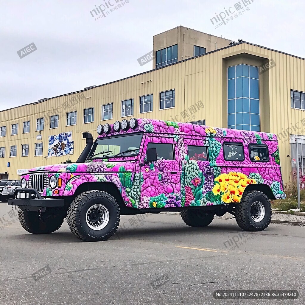 迷彩車罩