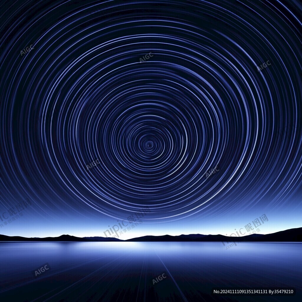 酷炫星軌星空