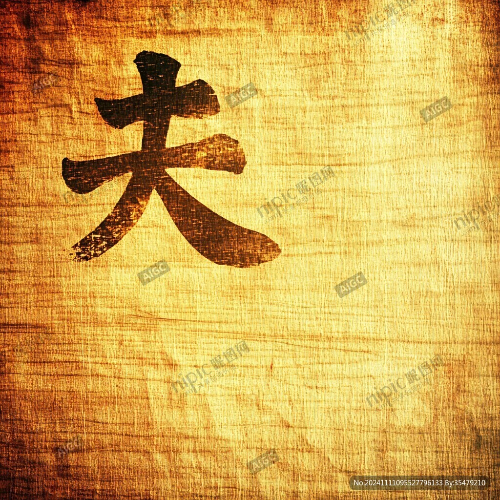 武字背景