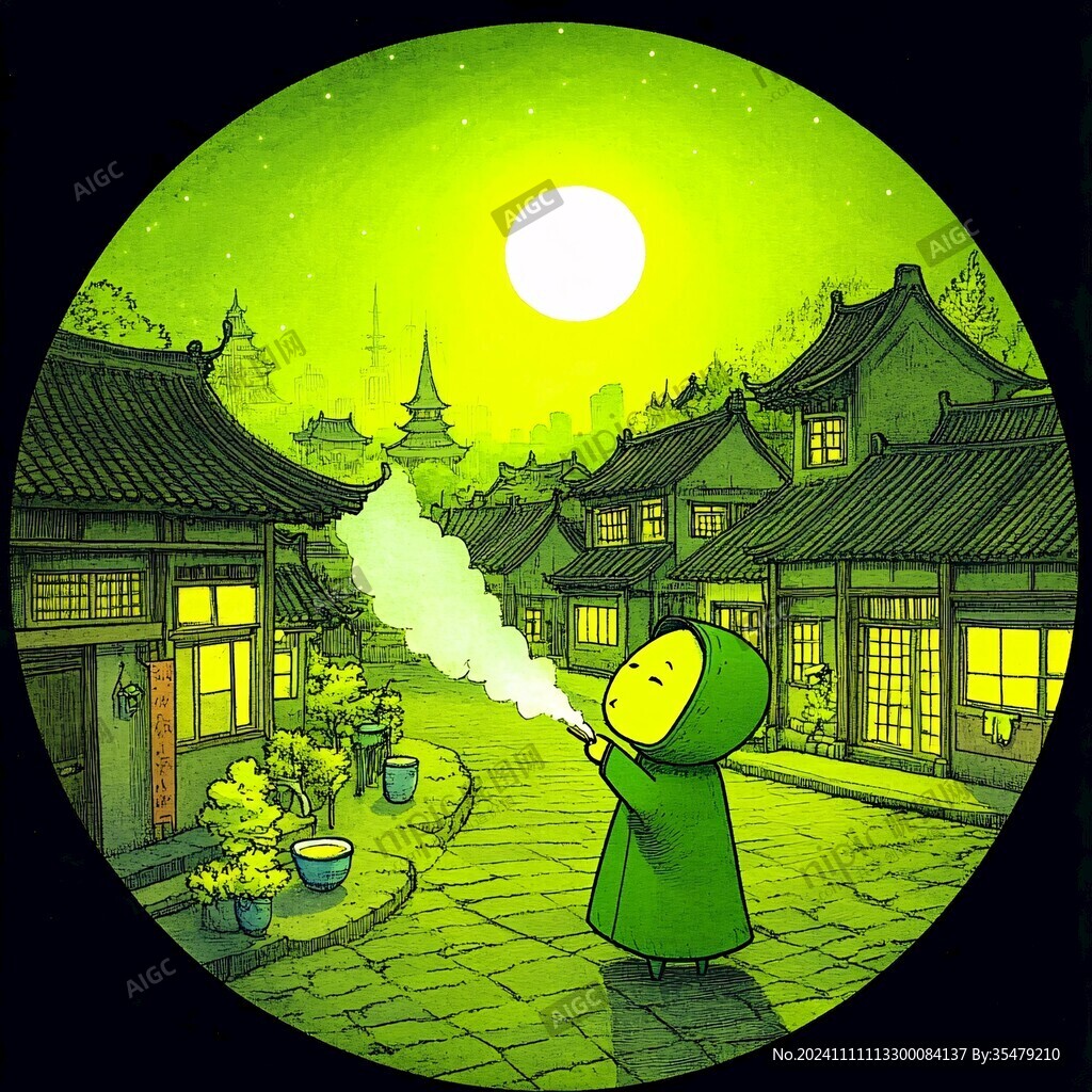 文殊院插畫