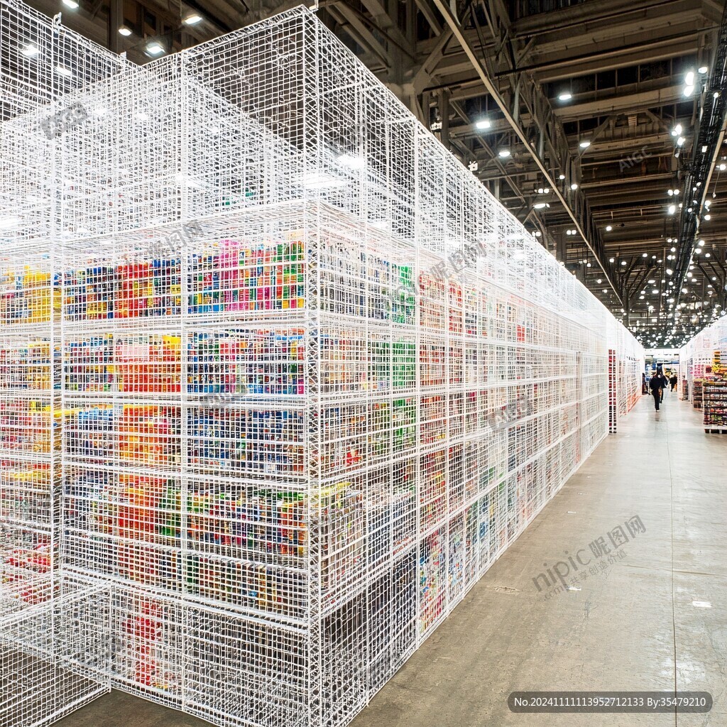 歐洲超市食品包裝展區(qū)