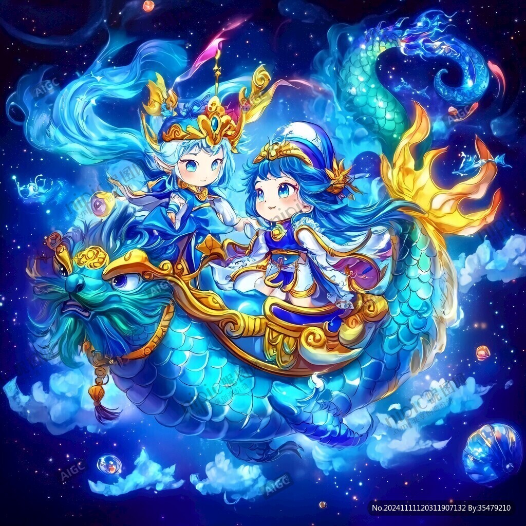q版水族男女