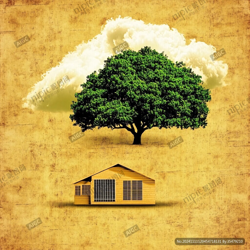 大樹與小屋