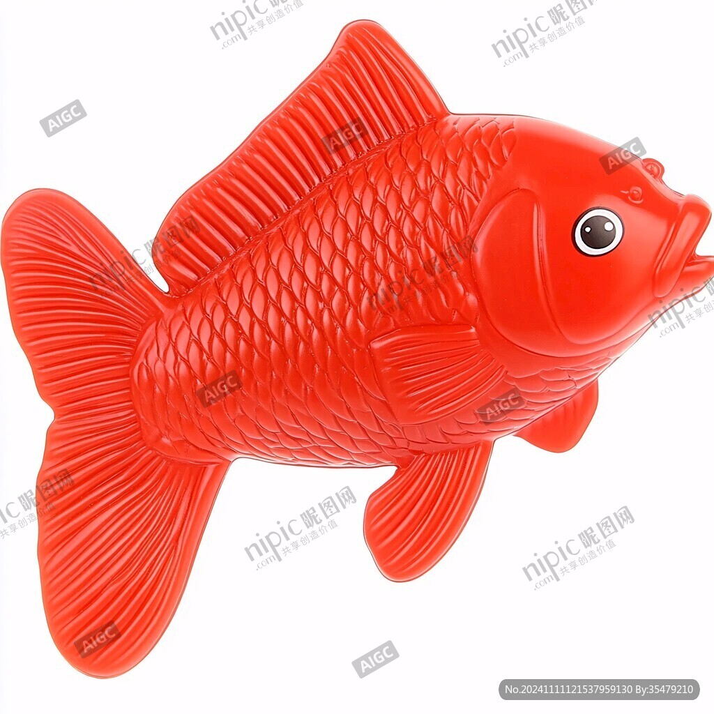 3d紅鯉魚