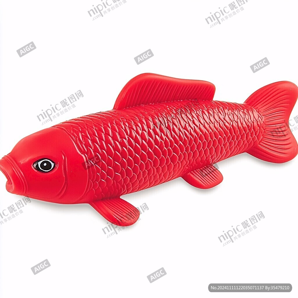 3d紅鯉魚