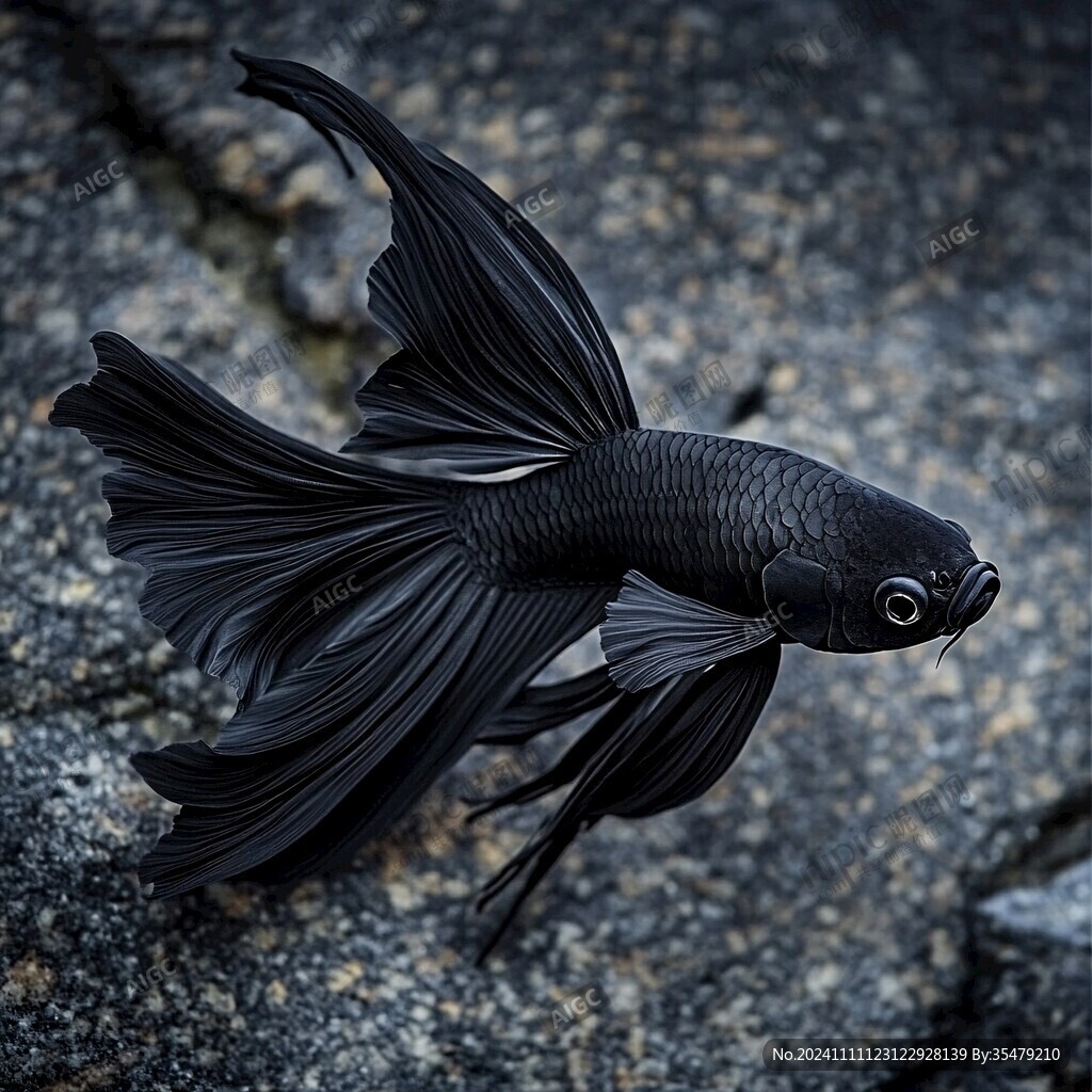 越南黑叉尾斗魚(yú)