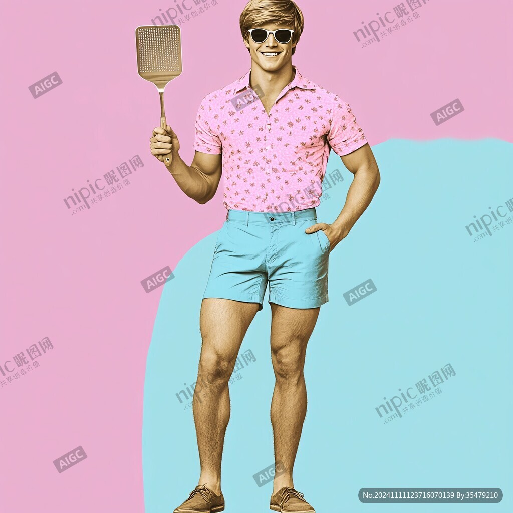 家居服男裝圖案