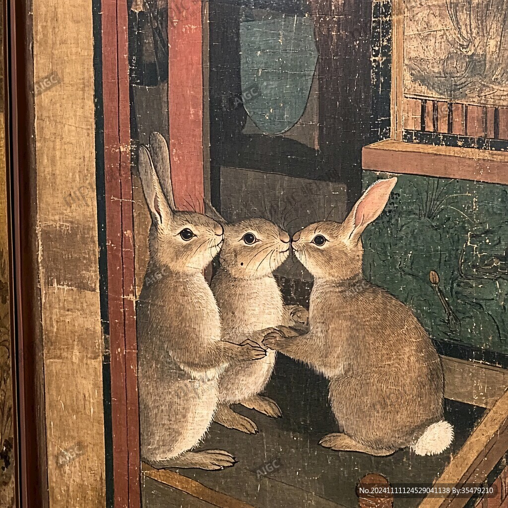 兔年壁畫