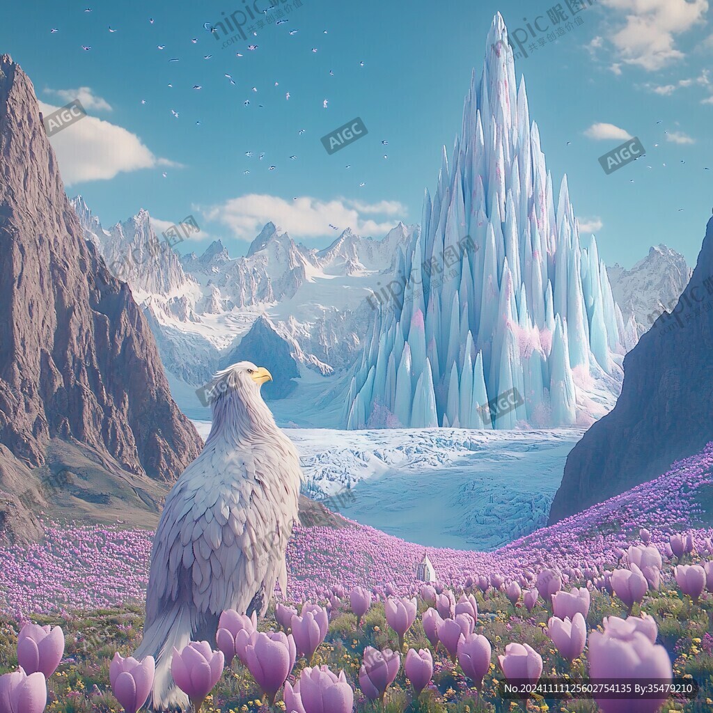 雪山大場景
