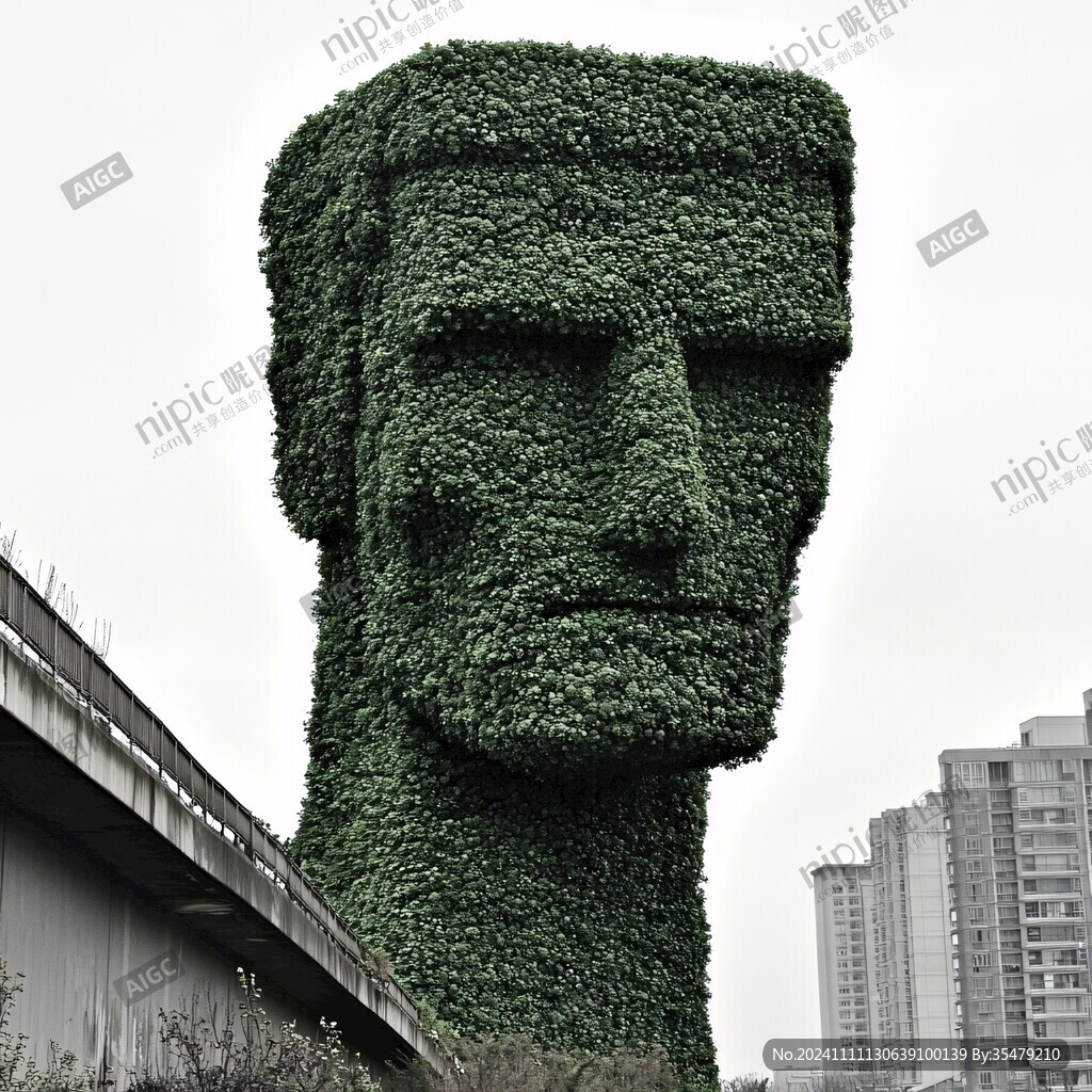 巨型綠雕
