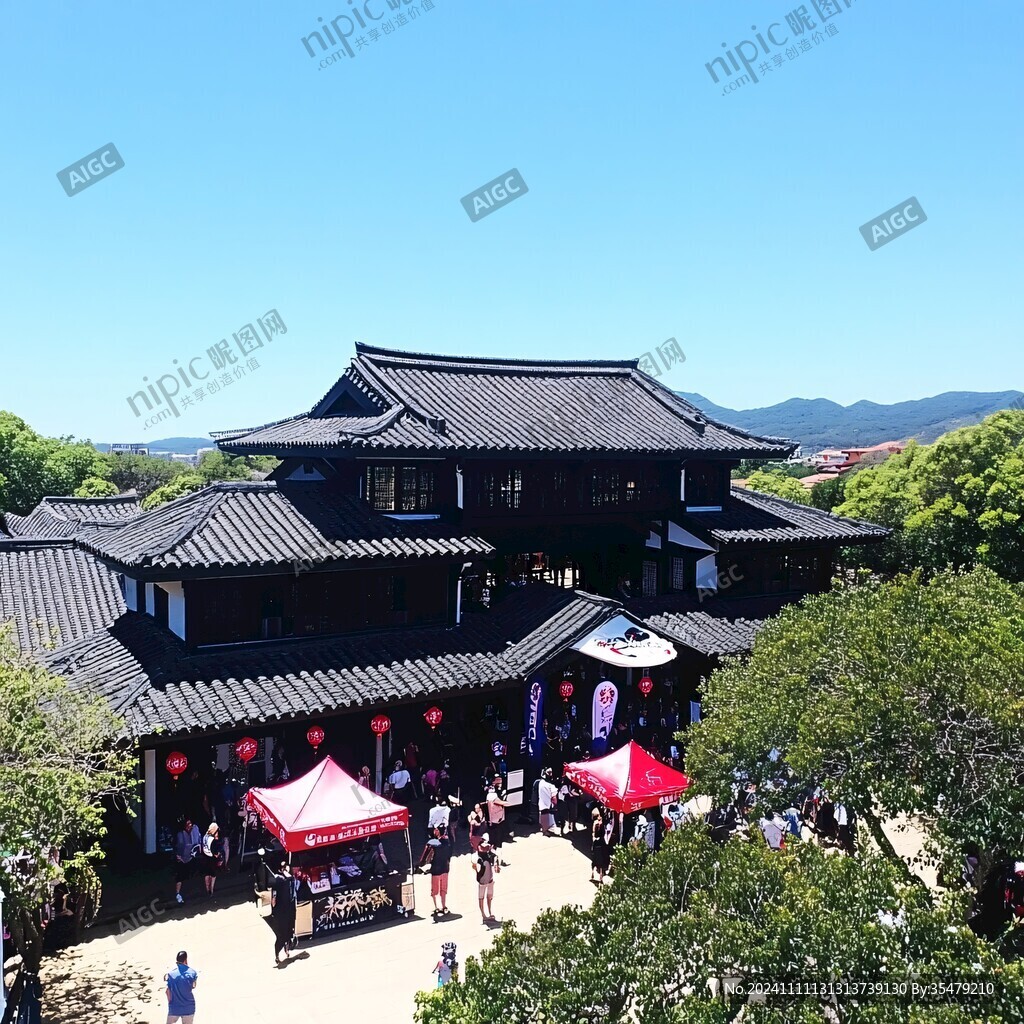 拈花灣微笑廣場