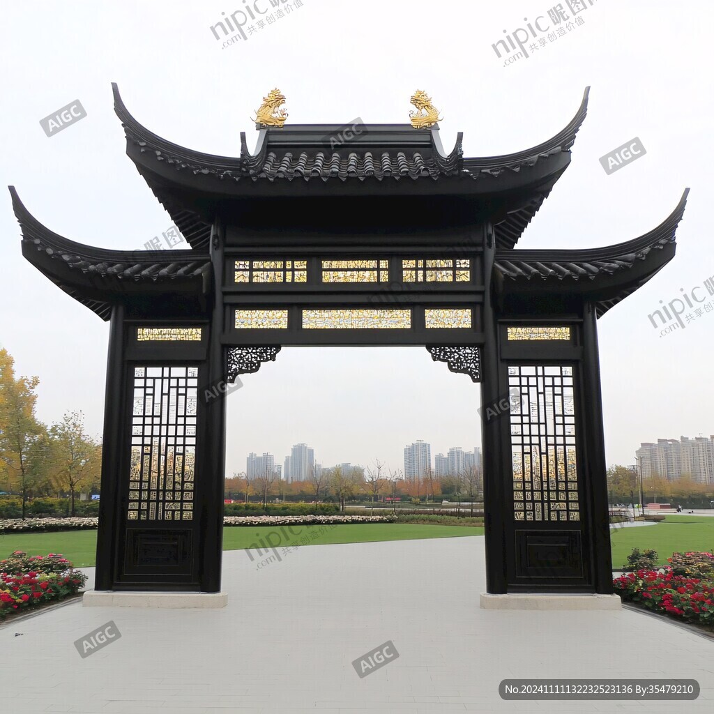 江南園林大門(mén)