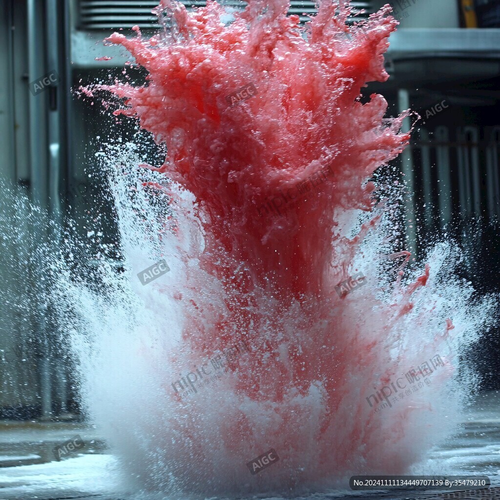 水上爆破