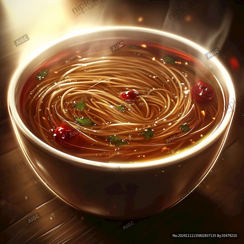 碗豆面插畫
