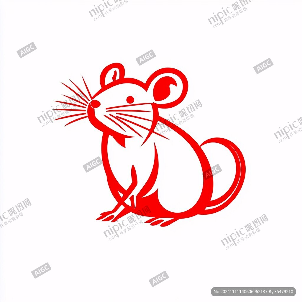 生肖鼠logo