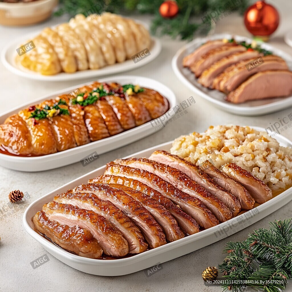 熟食場景圖