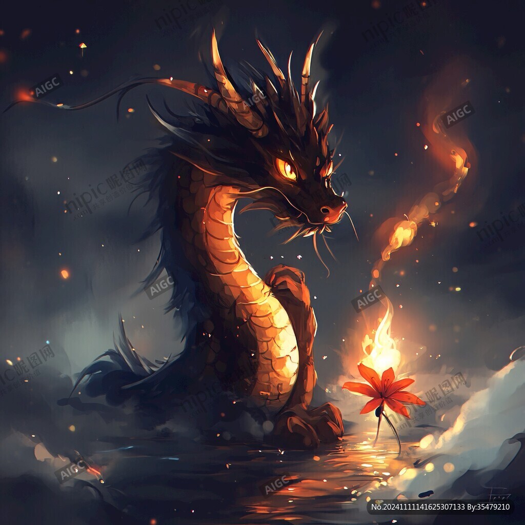 插畫龍年插畫