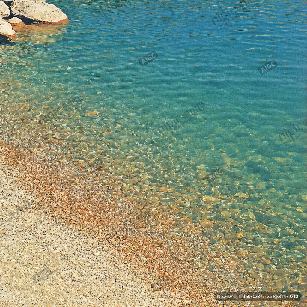 澄澈海水