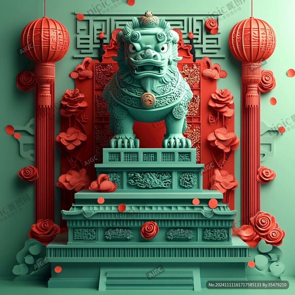虎年國潮門頭