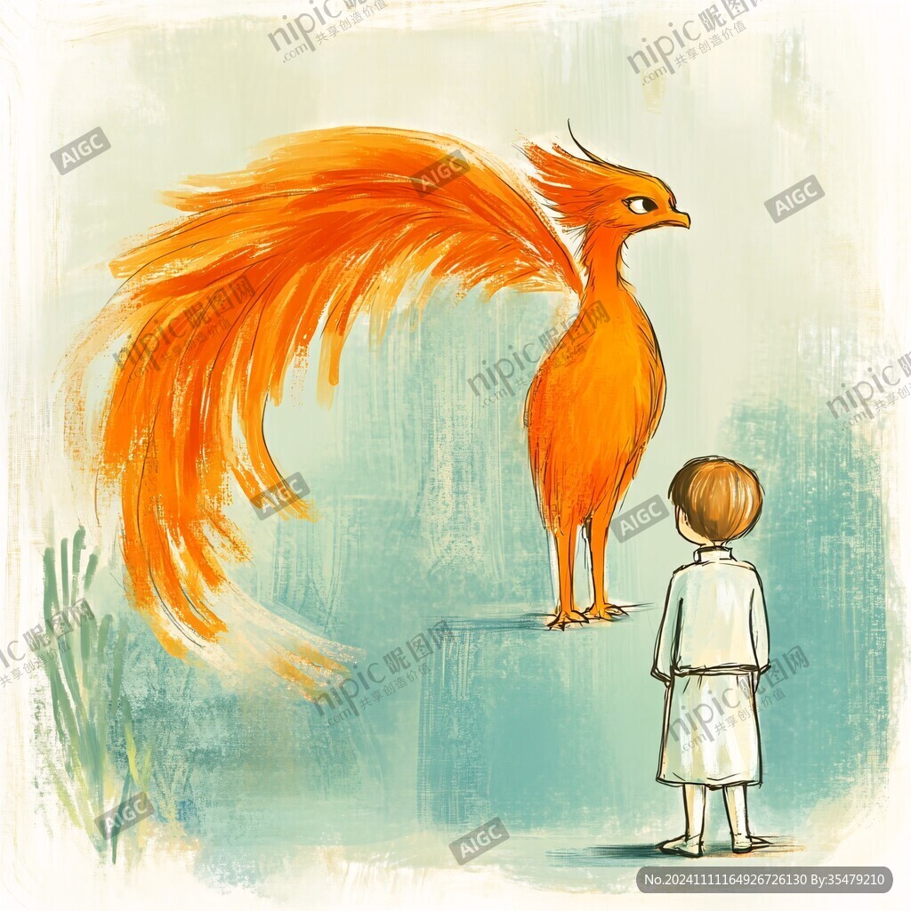 漫畫鳳凰形象