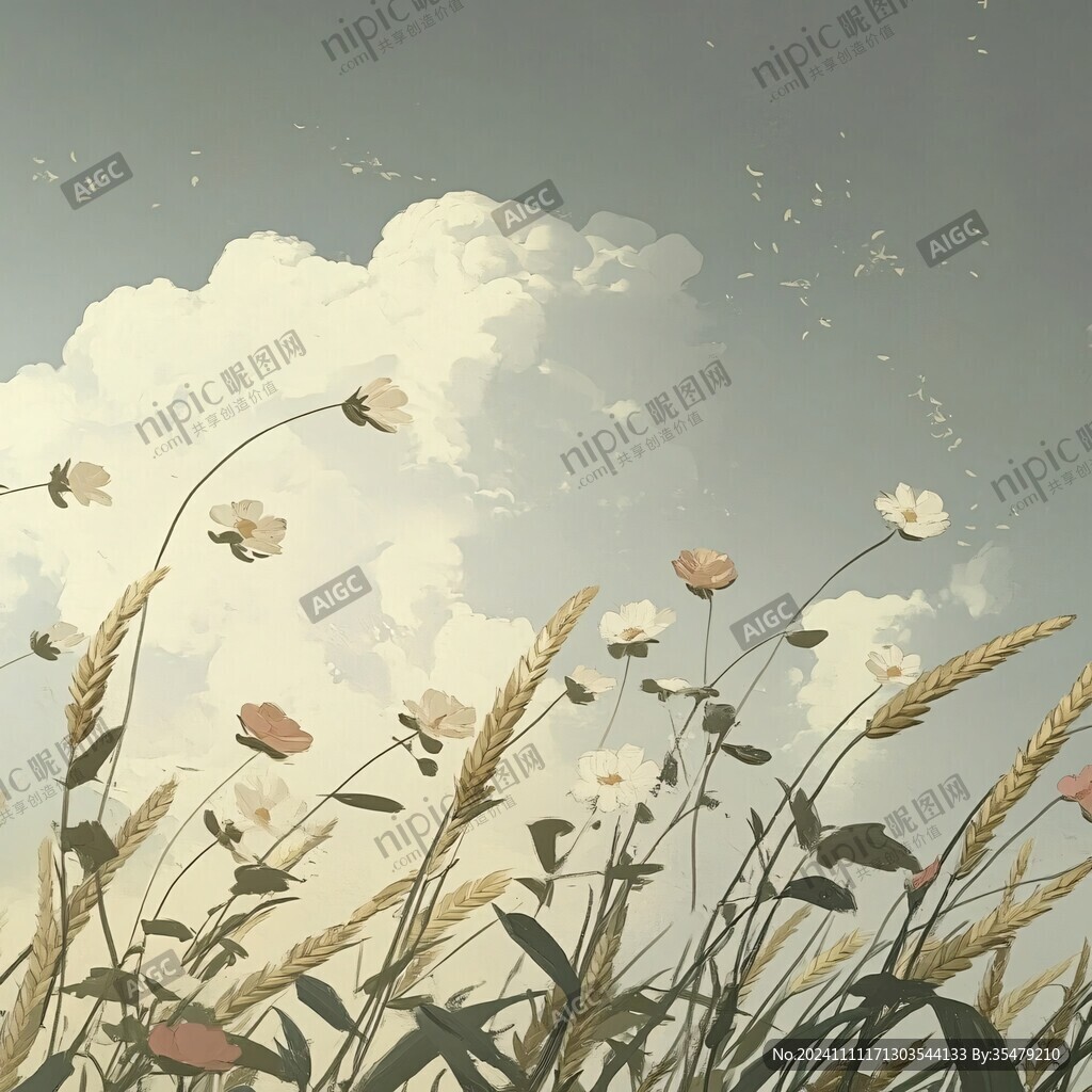 麥田插畫