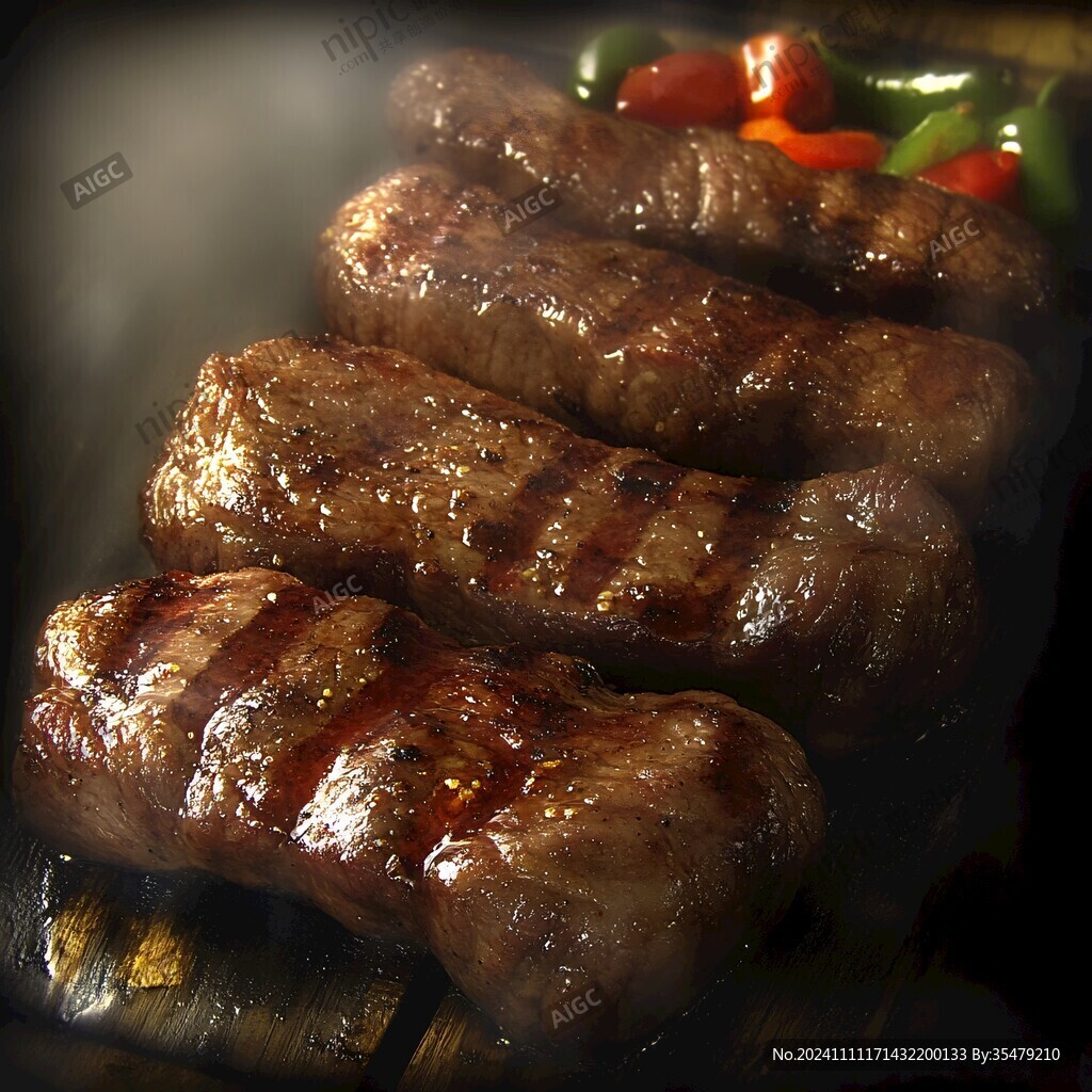 炭烤牛肉腸