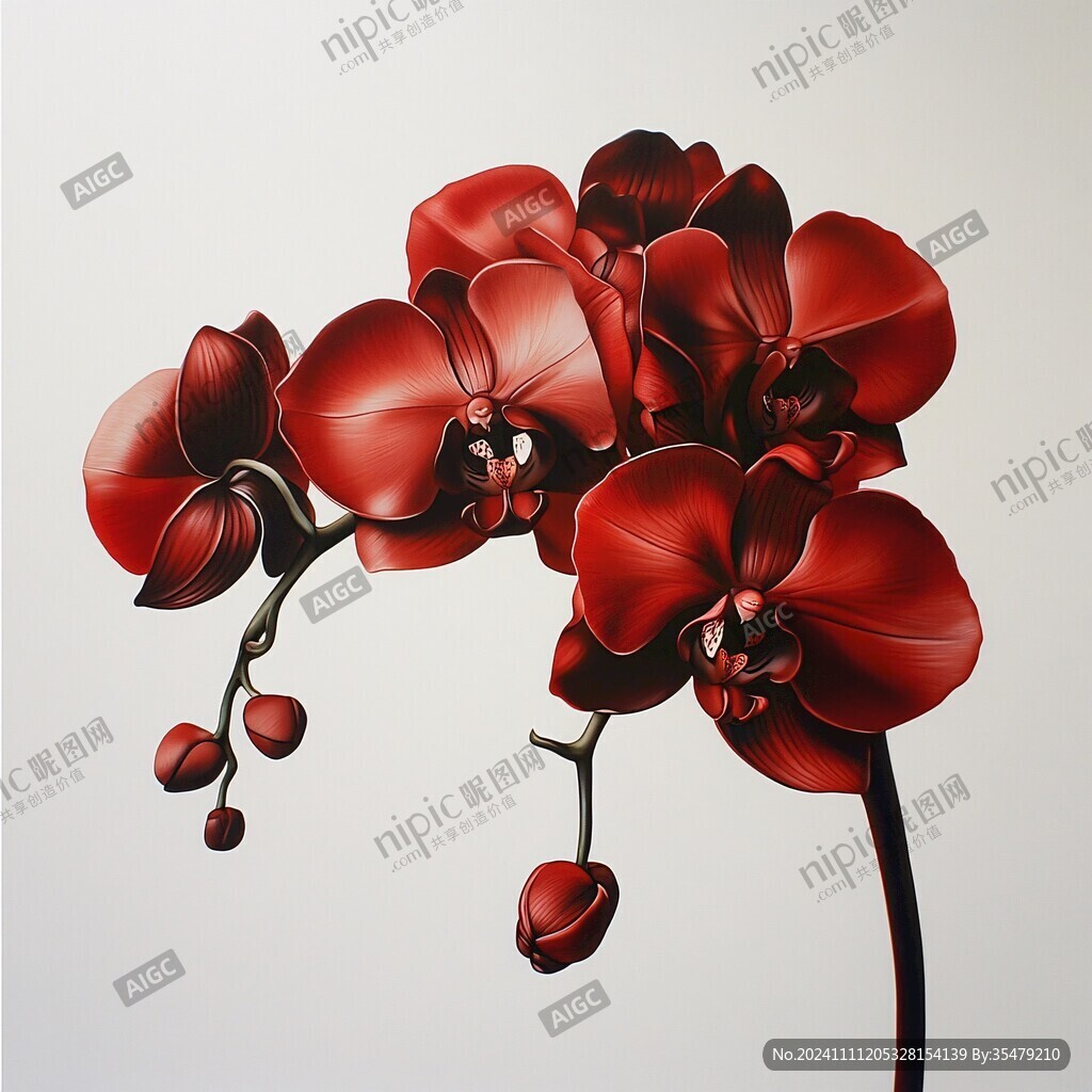 蝴蝶蘭插畫(huà)