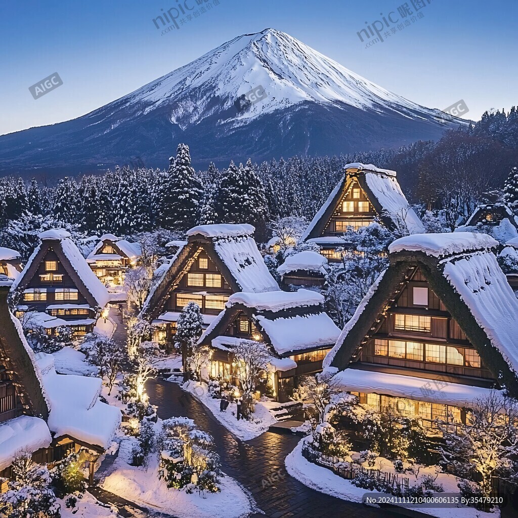 日本富士山景區