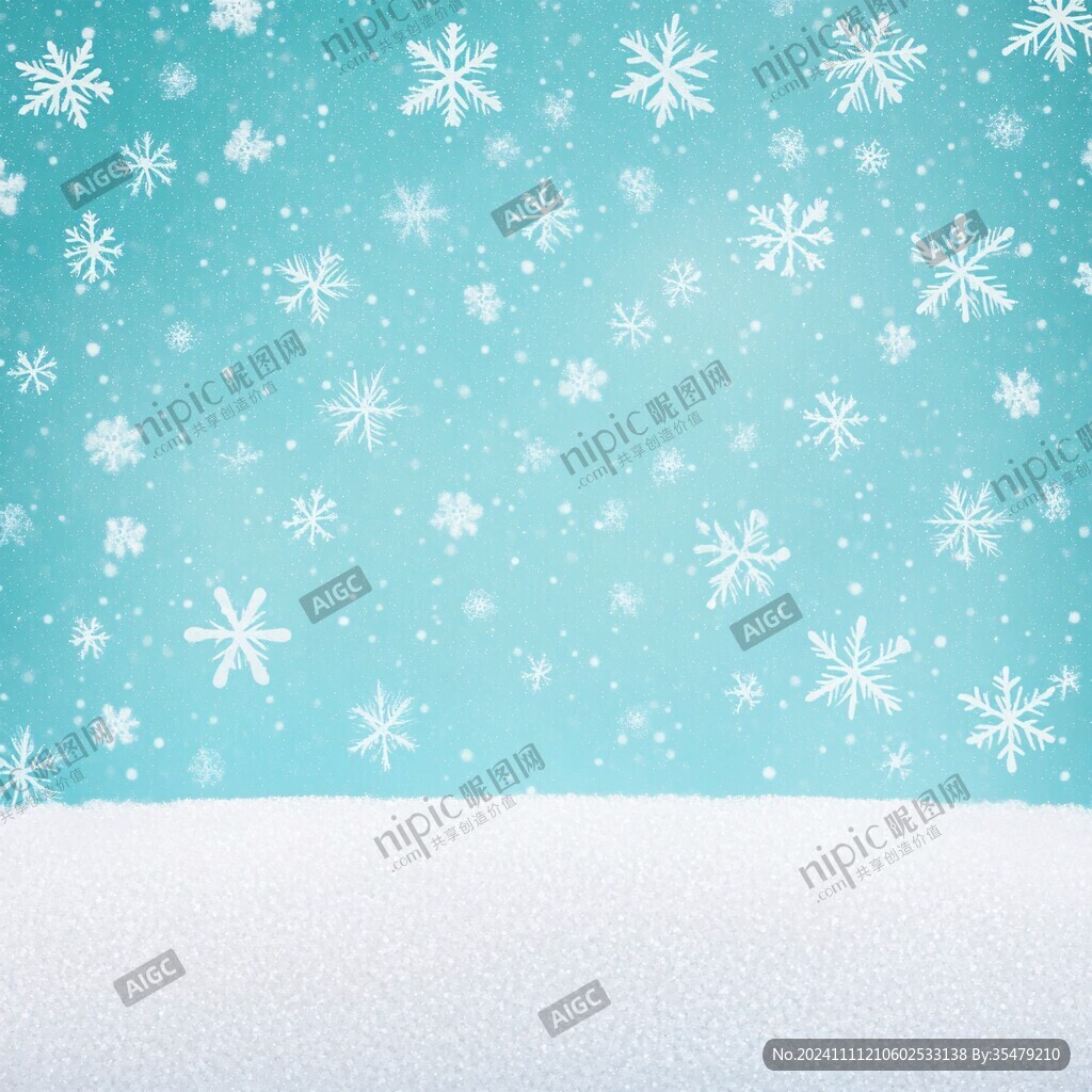 下雪背景