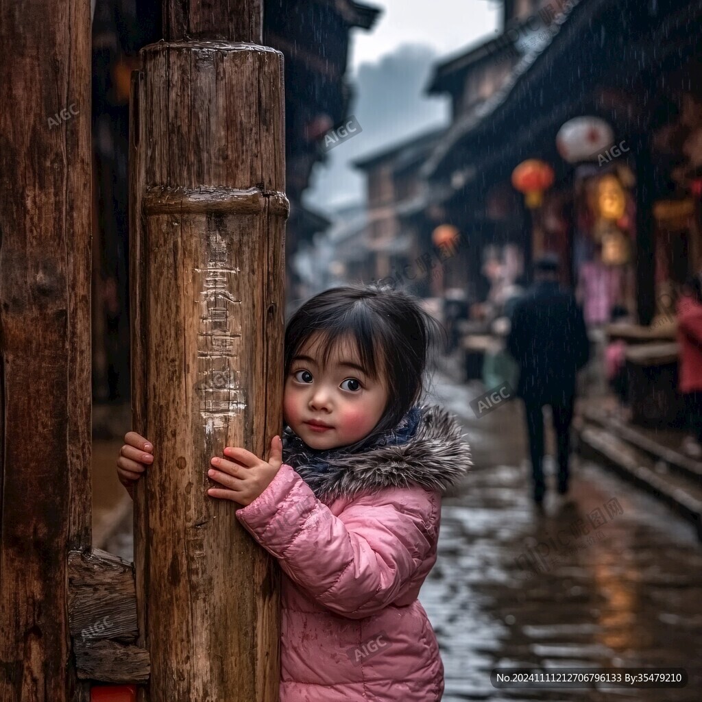 古鎮(zhèn)小女孩