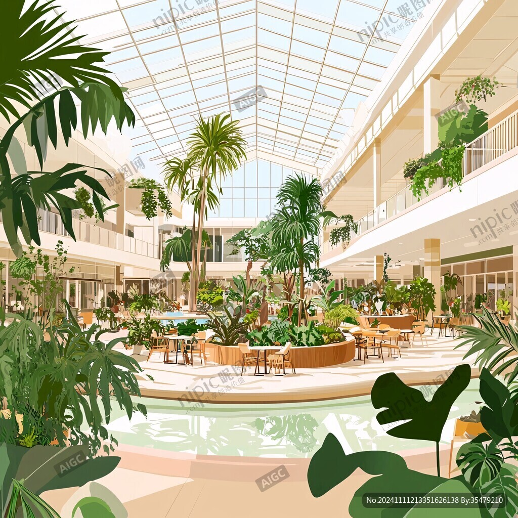 大型室內景觀