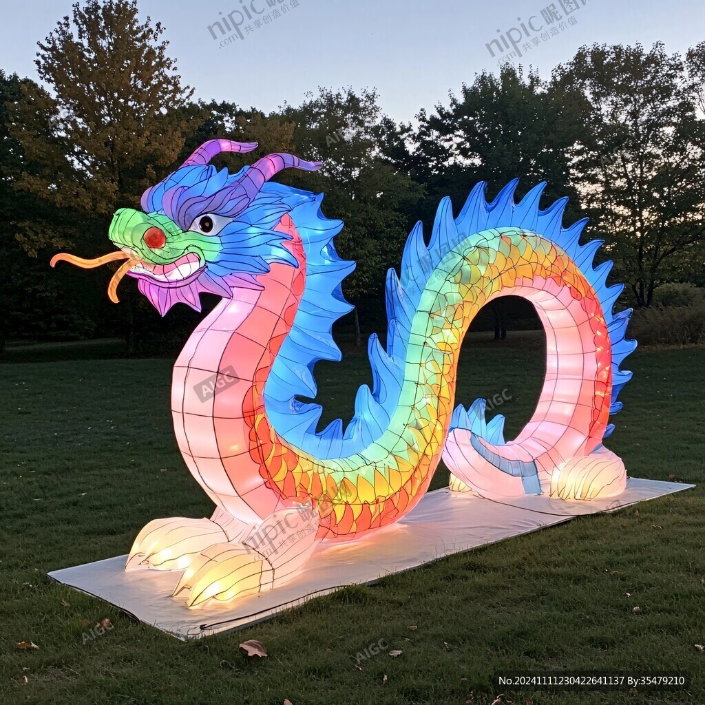 龍年戶外立體美陳