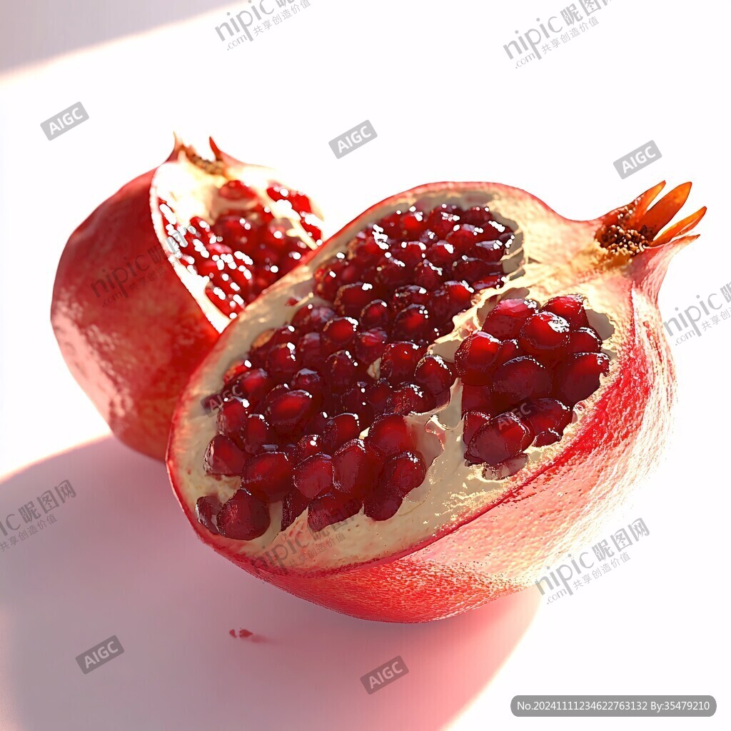 棚拍石榴