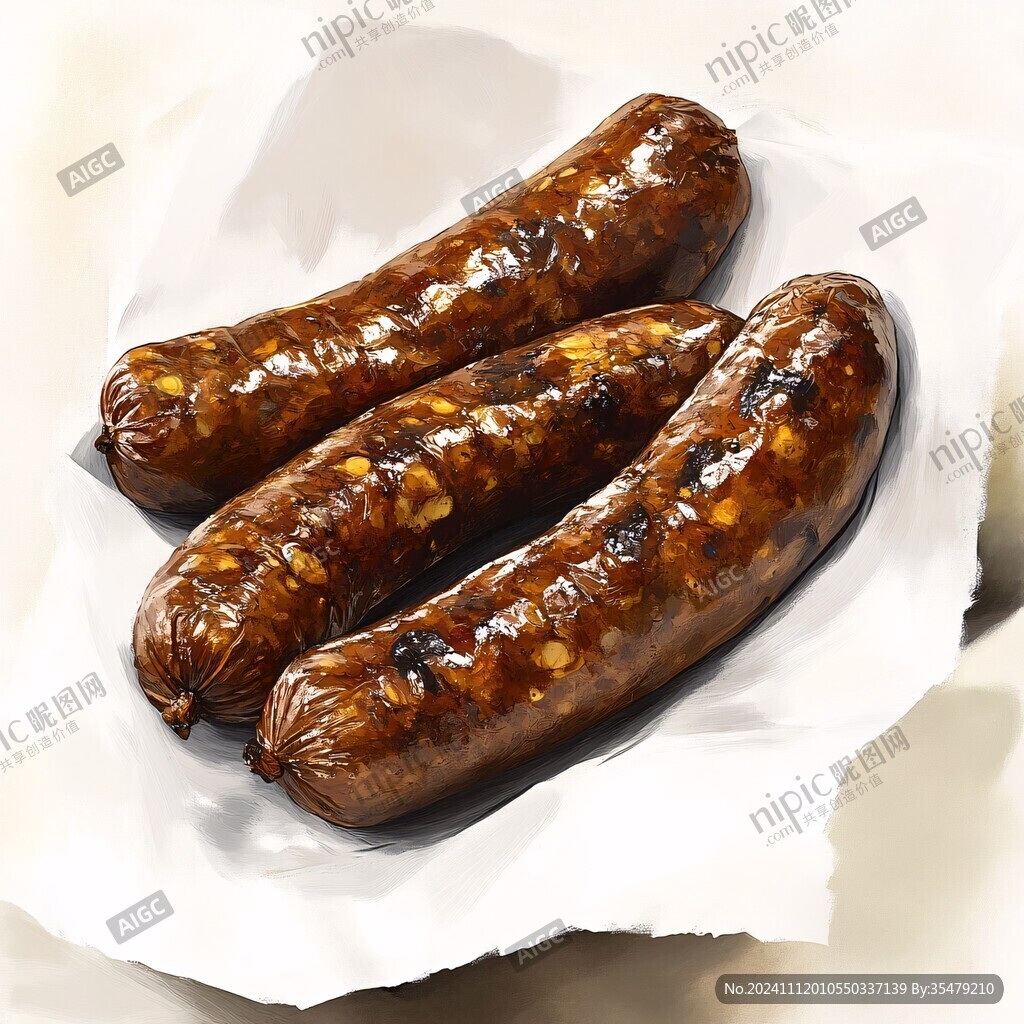 熏腸插畫(huà)