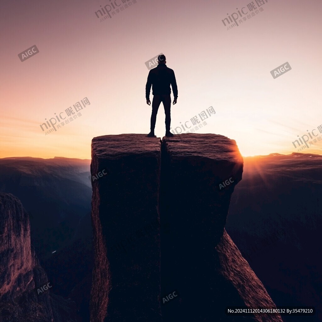站在懸崖邊緣的勇士