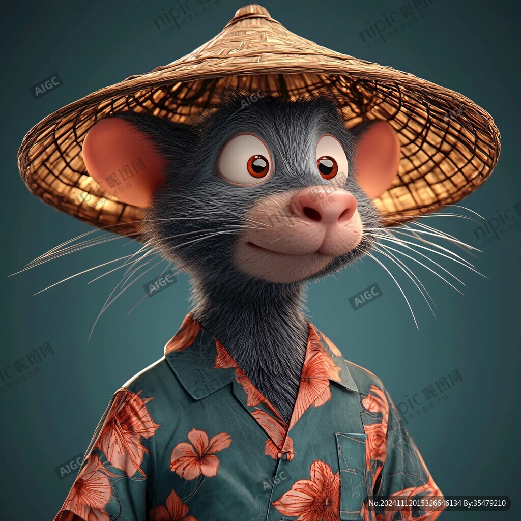 功夫鼠形象