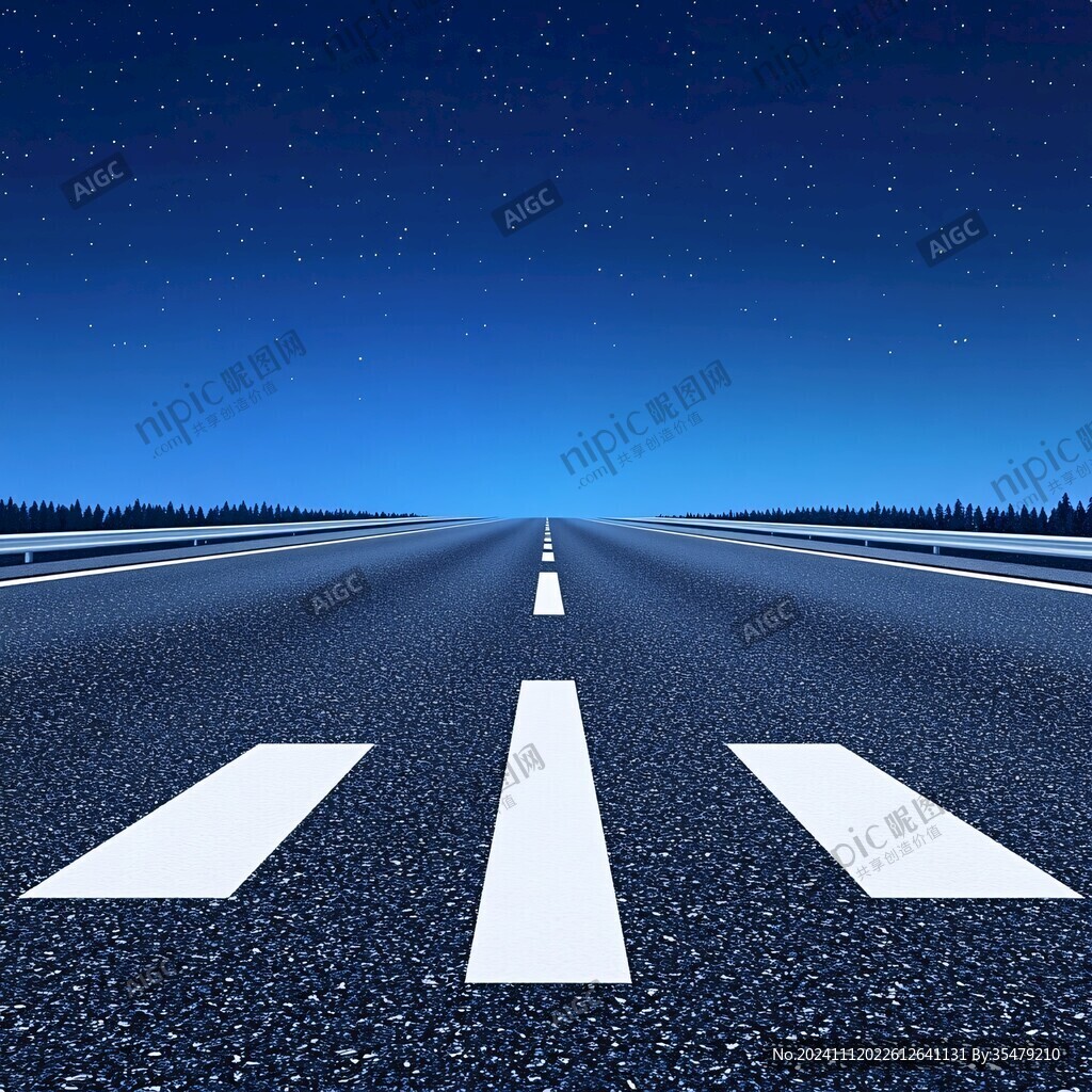 大路透視背景