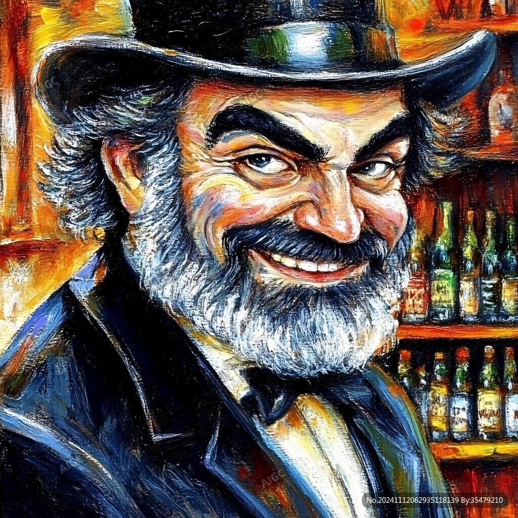 手繪奧爾良海報插畫