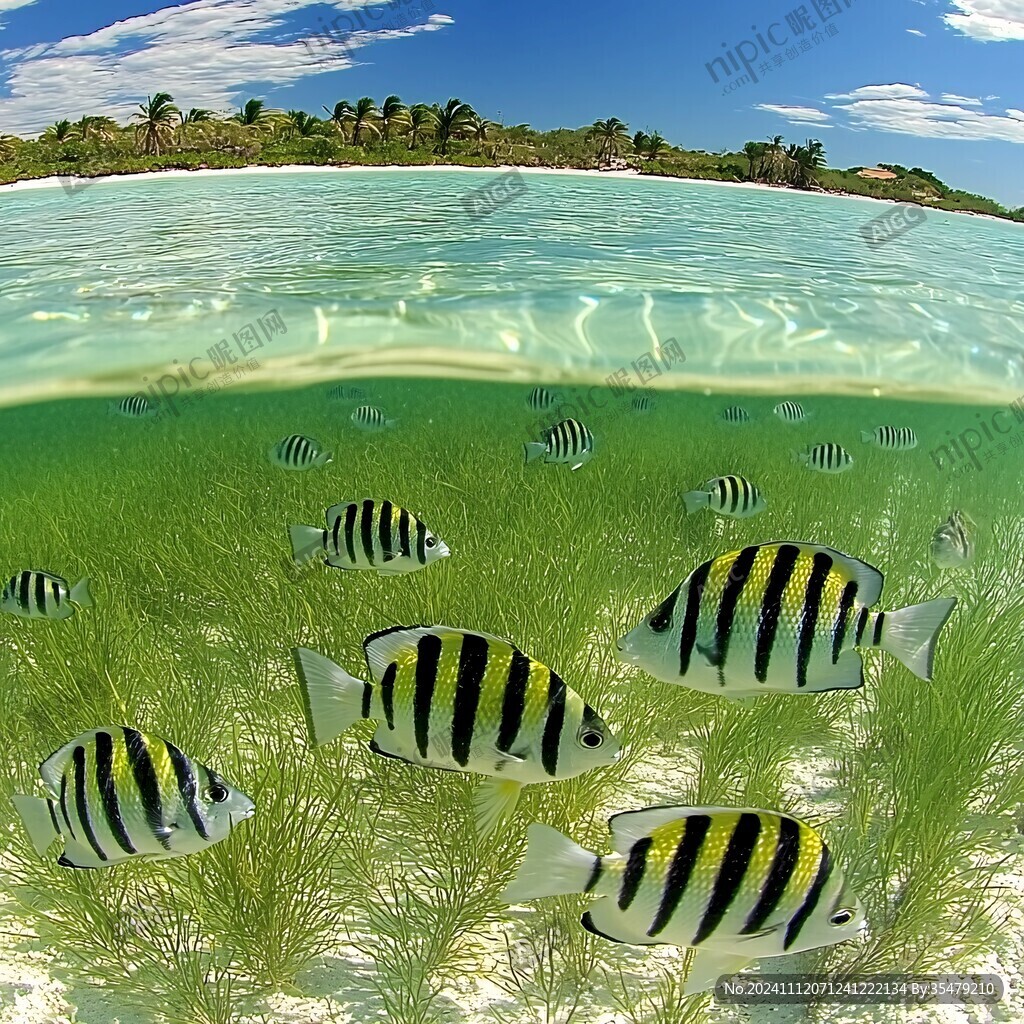 水底世界熱帶魚